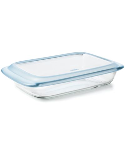 Стеклянная форма для запекания OXO, 3-Qt., с крышкой