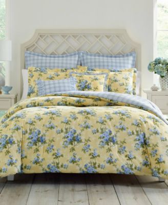 Laura Ashley Cassidy 7-Pc. Comforter Set, King