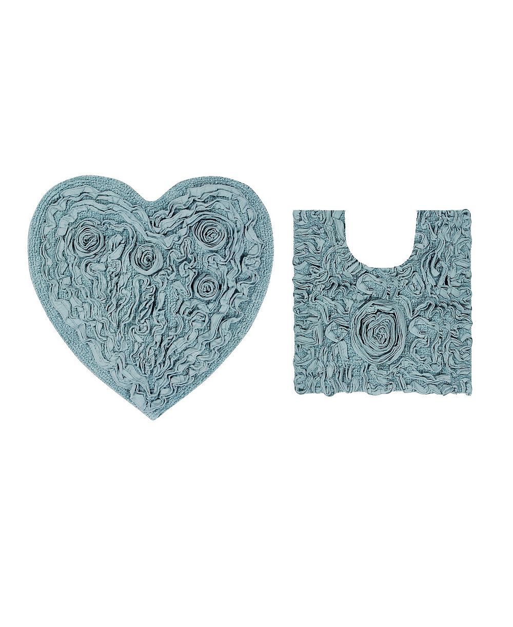 Набор ковриков для ванной Home Weavers Bell Flower, 2 шт."},{"id