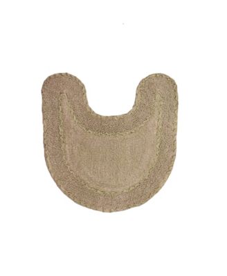 Home Weavers Double Ruffle Bath Rug, 20" x 20"