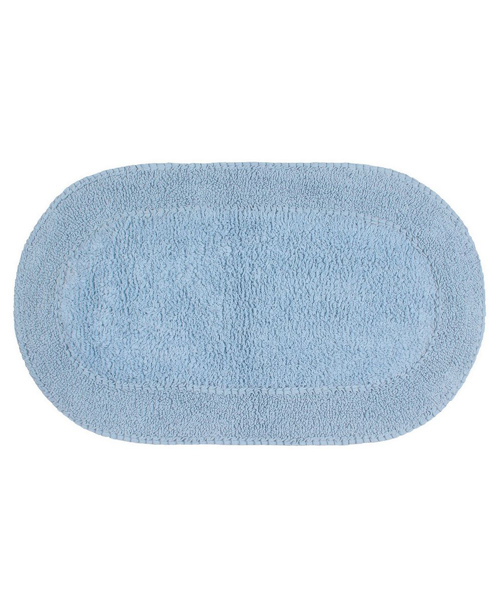 Home Weavers Double Ruffle Bath Rug, 21" x 34"