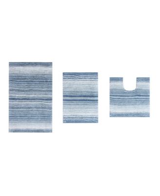 Home Weavers Gradiation 3-Pc. Bath Rug Set