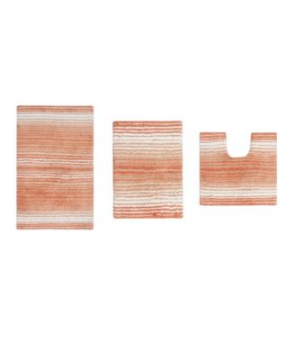 Home Weavers Gradiation 3-Pc. Bath Rug Set