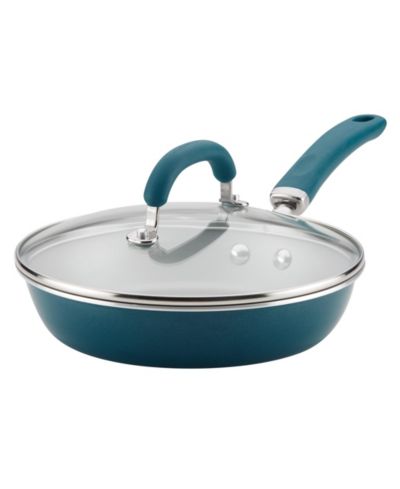 Глубокая сковорода Rachael Ray Create Delicious алюминиевая с антипригарным покрытием, 9.5"