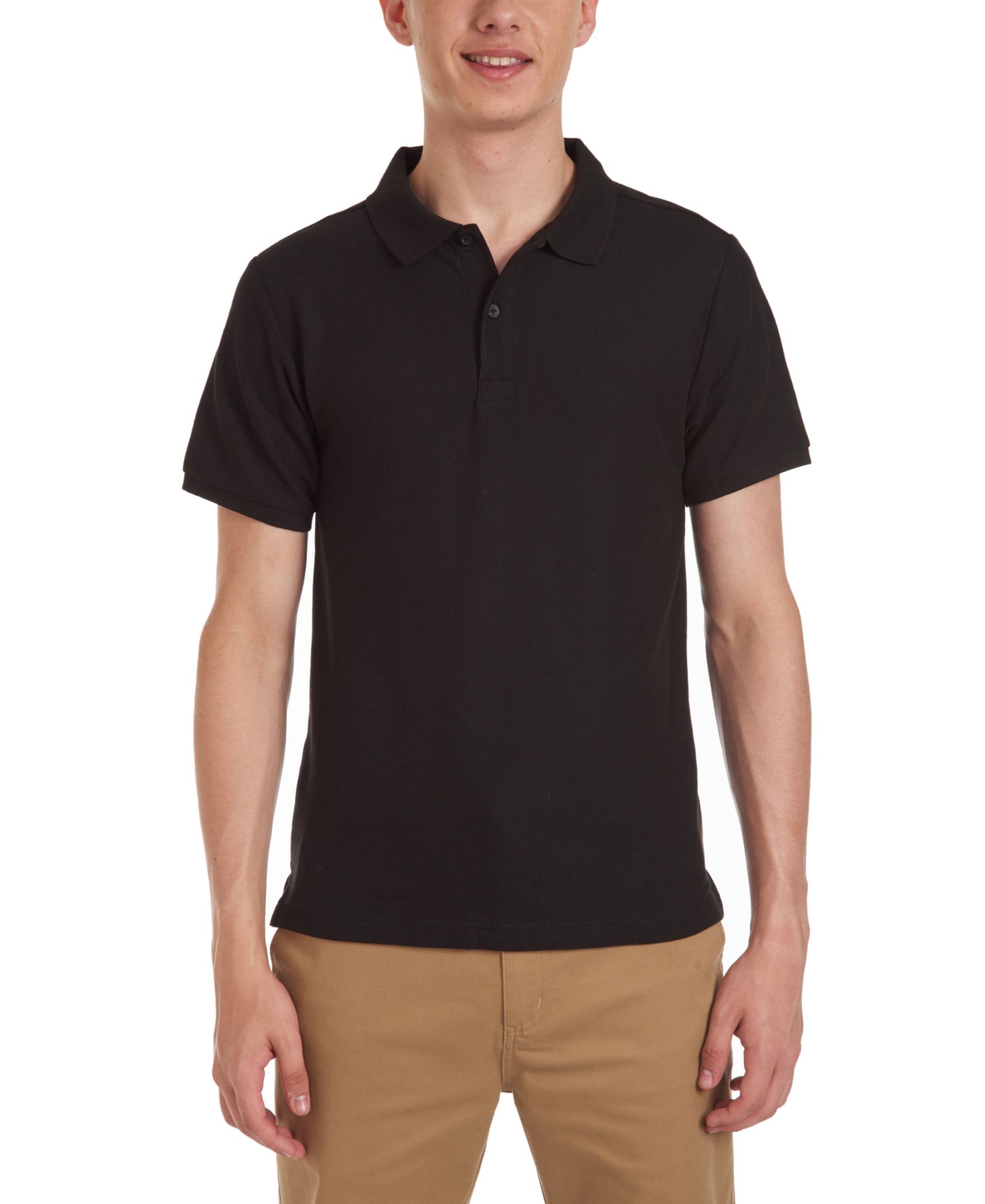 Nautica Мужской Uniform Short Sleeve Double Pique Polo