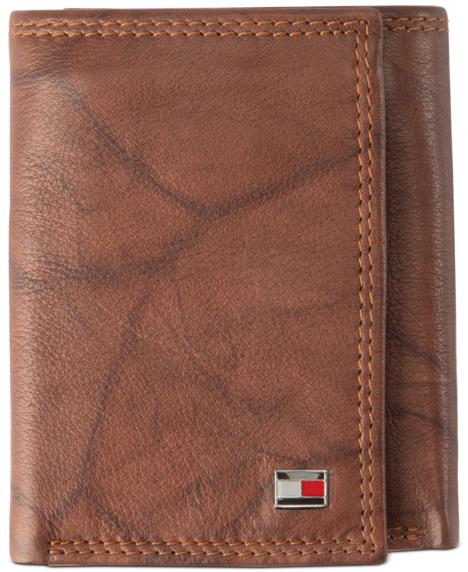 Мужской кожаный кошелек Tommy Hilfiger Leather Billfold Pocket RFID