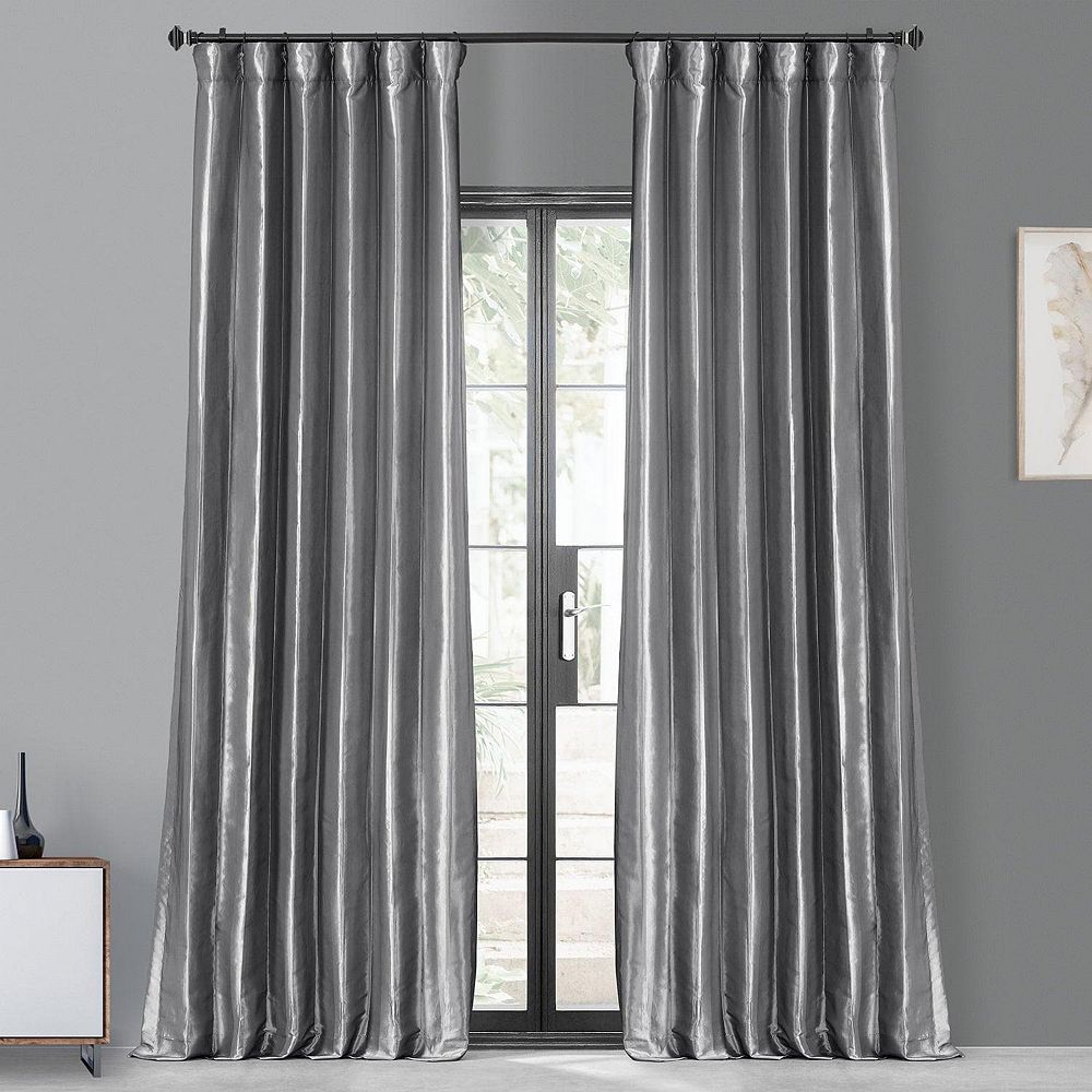 Блэкаут шторы Half Price Drapes из искусственного шелка тафты