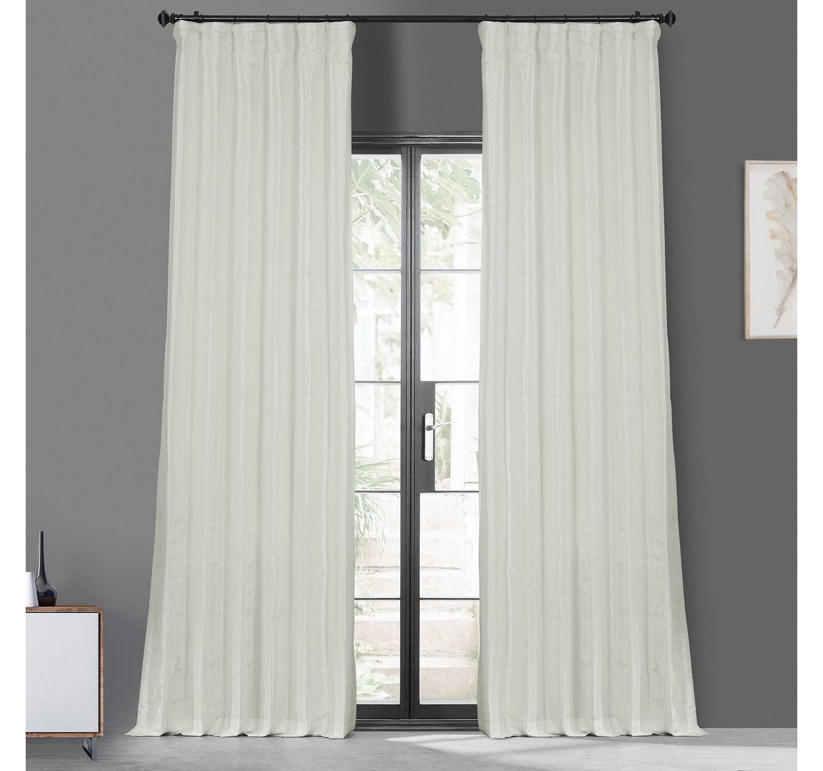 Half Price Drapes Шторы из искусственного шелка