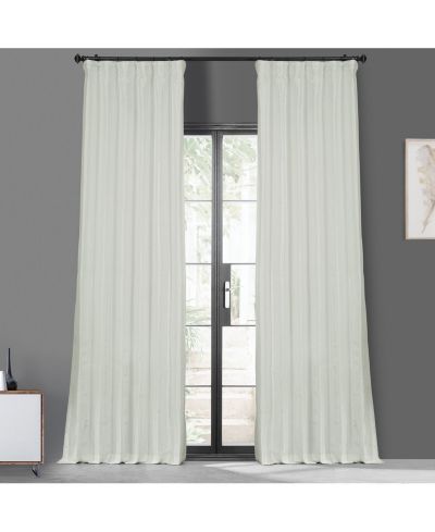 Шторка блэкаут Half Price Drapes из искусственного шелка тафта, цвет black