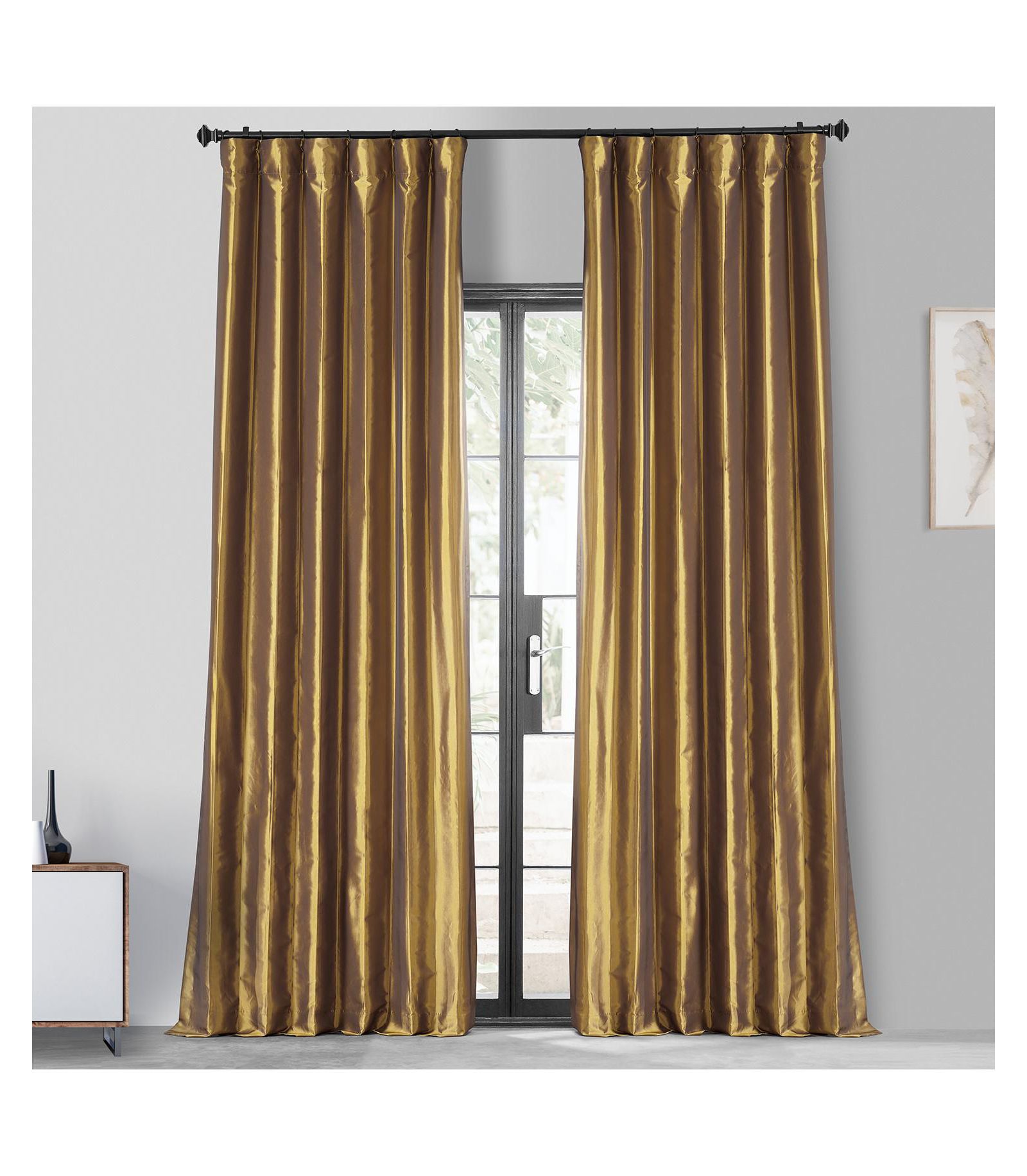 Штора Half Price Drapes Faux Silk Taffeta Blackout