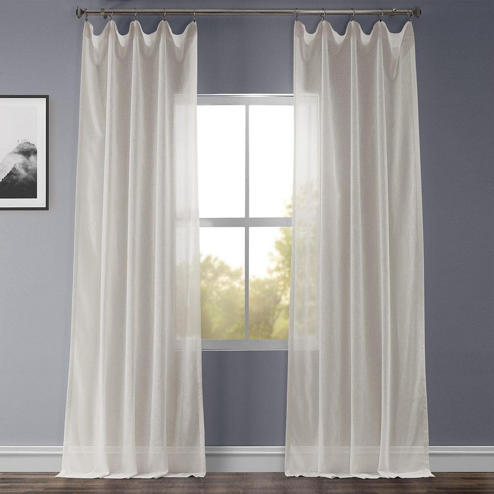 Штора Half Price Drapes текстурированная полупрозрачная