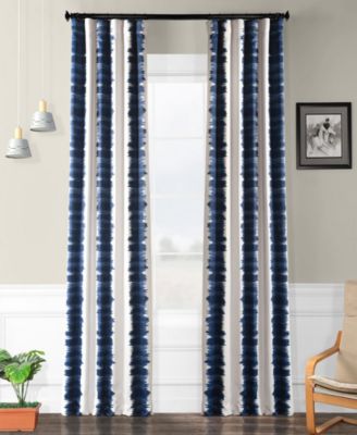Полосатая штора Half Price Drapes Flambe для затемнения комнаты