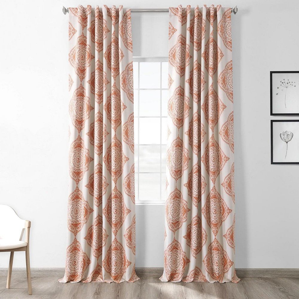 Штора Half Price Drapes Henna Emblem Room Darkening