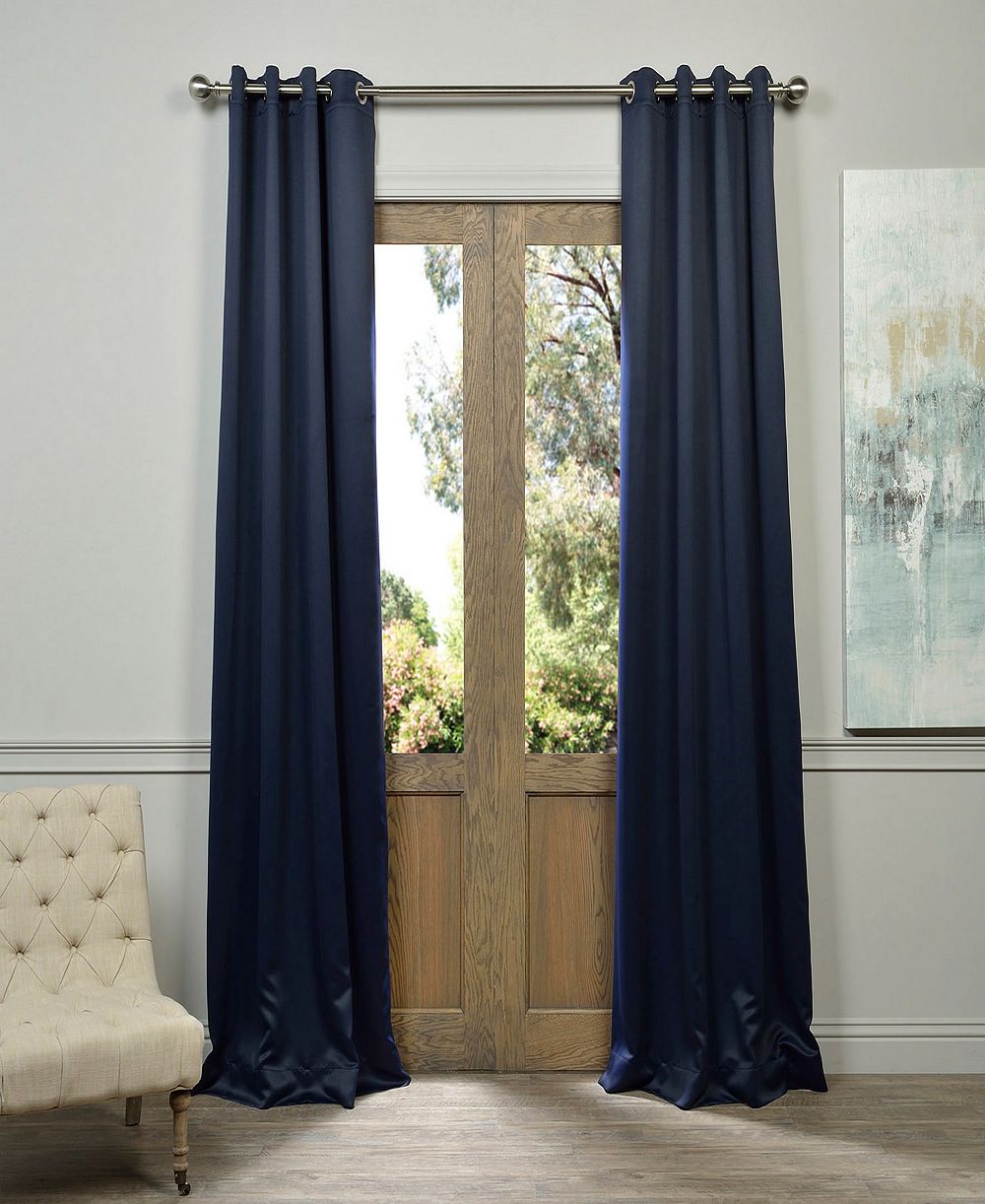 Шторы Half Price Drapes Grommet Room Darkening Curtain