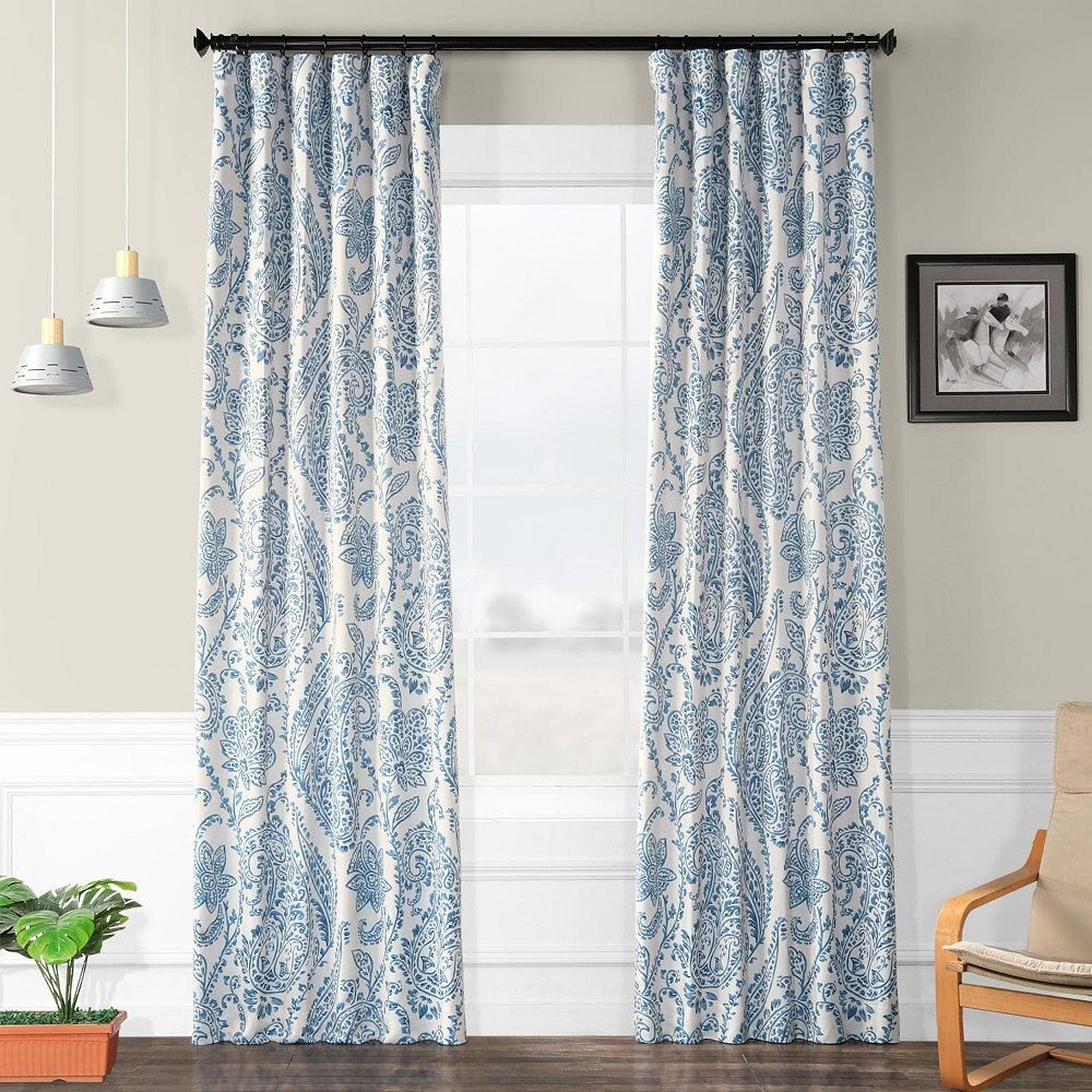 Шторы Half Price Drapes Tea Time Floral для затемнения комнаты