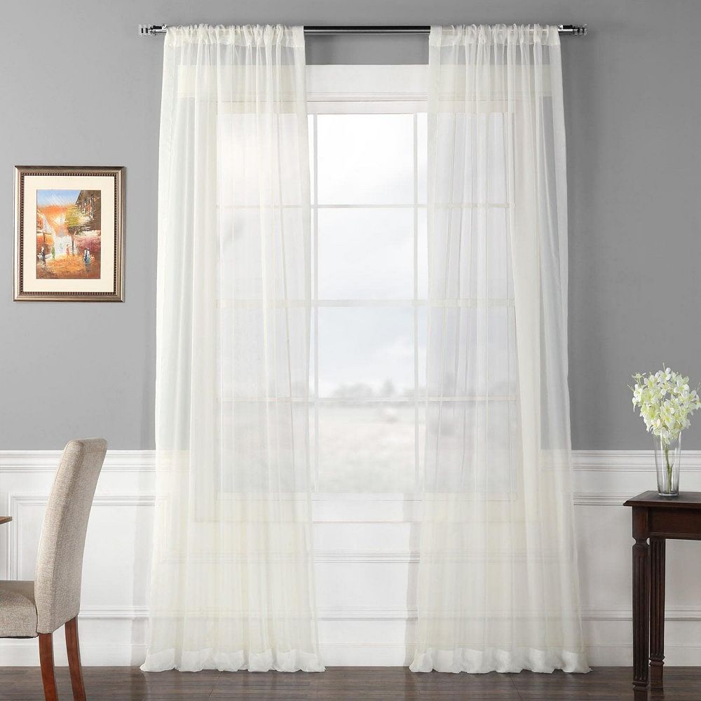 Half Price Drapes полупрозрачные шторы (2 панели)
