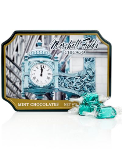 Frango Chocolates Marshall Field's Milk Mint Chocolate Tin, Created for Macy's
