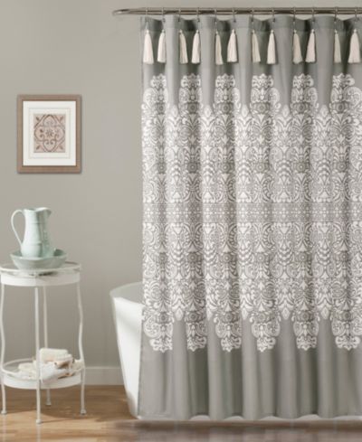 Душевая занавеска Lush Décor Boho Medallion, 72" x 72"