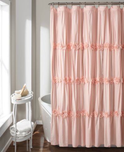 Lush Décor Darla Shower Curtain, 72" x 72"