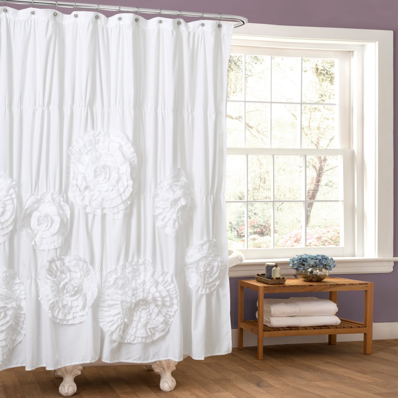 Lush Décor Serena штора для душа, 72" x 72"