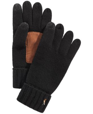Polo Ralph Lauren Men's Leather Patch Signature Gloves