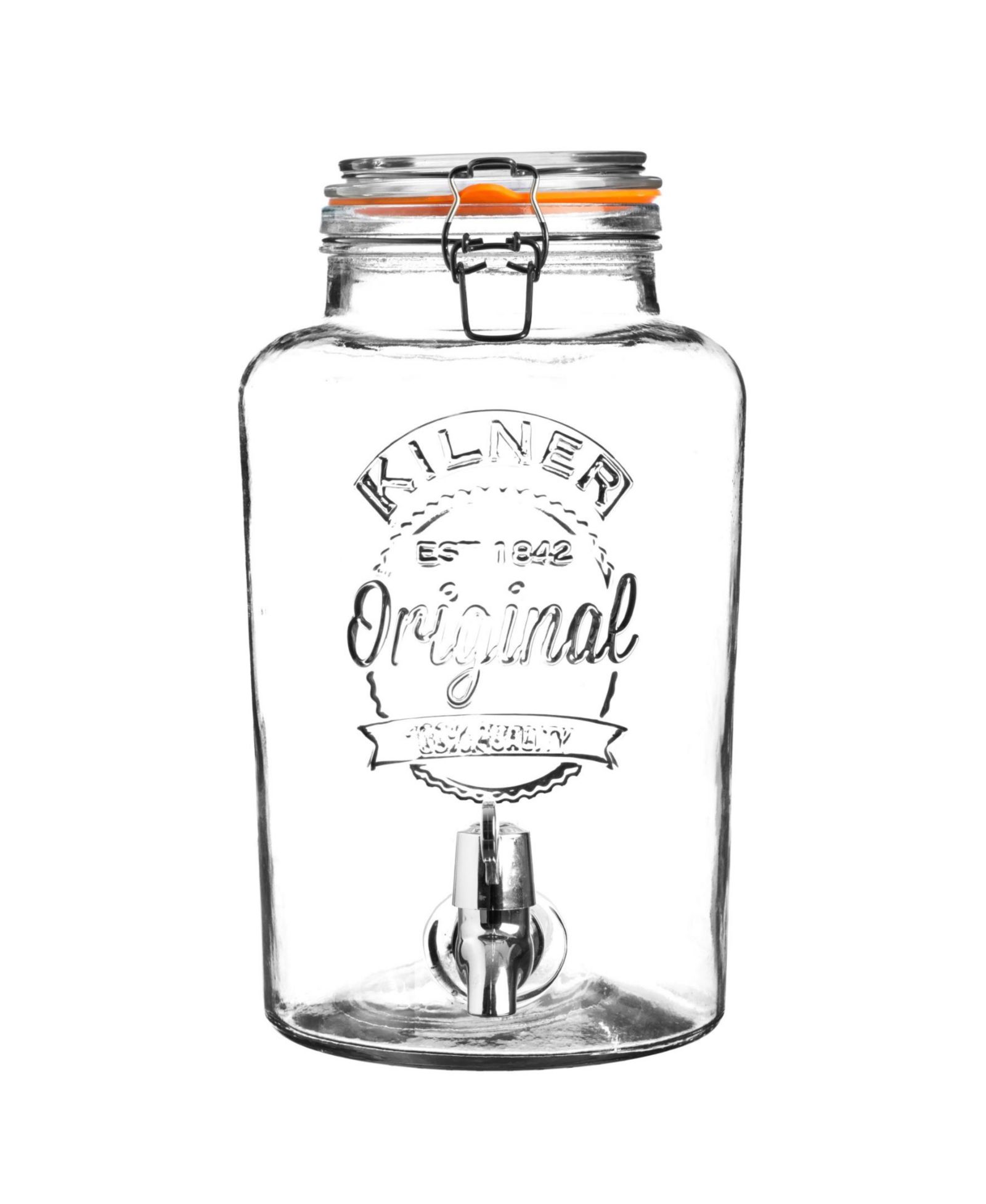 Kilner Clip Top 2.1 Gallon Drinks Dispenser