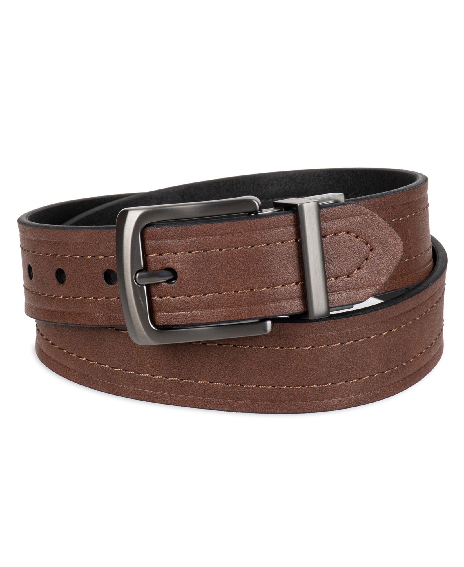 Levi's Мужской реверсивный пояс Casual Embossed Strap