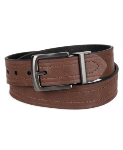 40MM Levi's Men's Reversible Casual Embossed Strap Belt