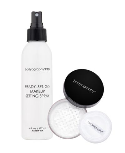 Набор Bodyography Setting Spray и рассыпчатая пудра