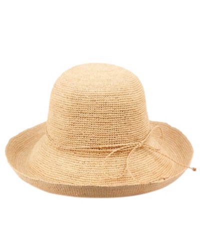 Шляпка Epoch Hats Company Angela & William Raffia Roll Up Brim Sun Cloche