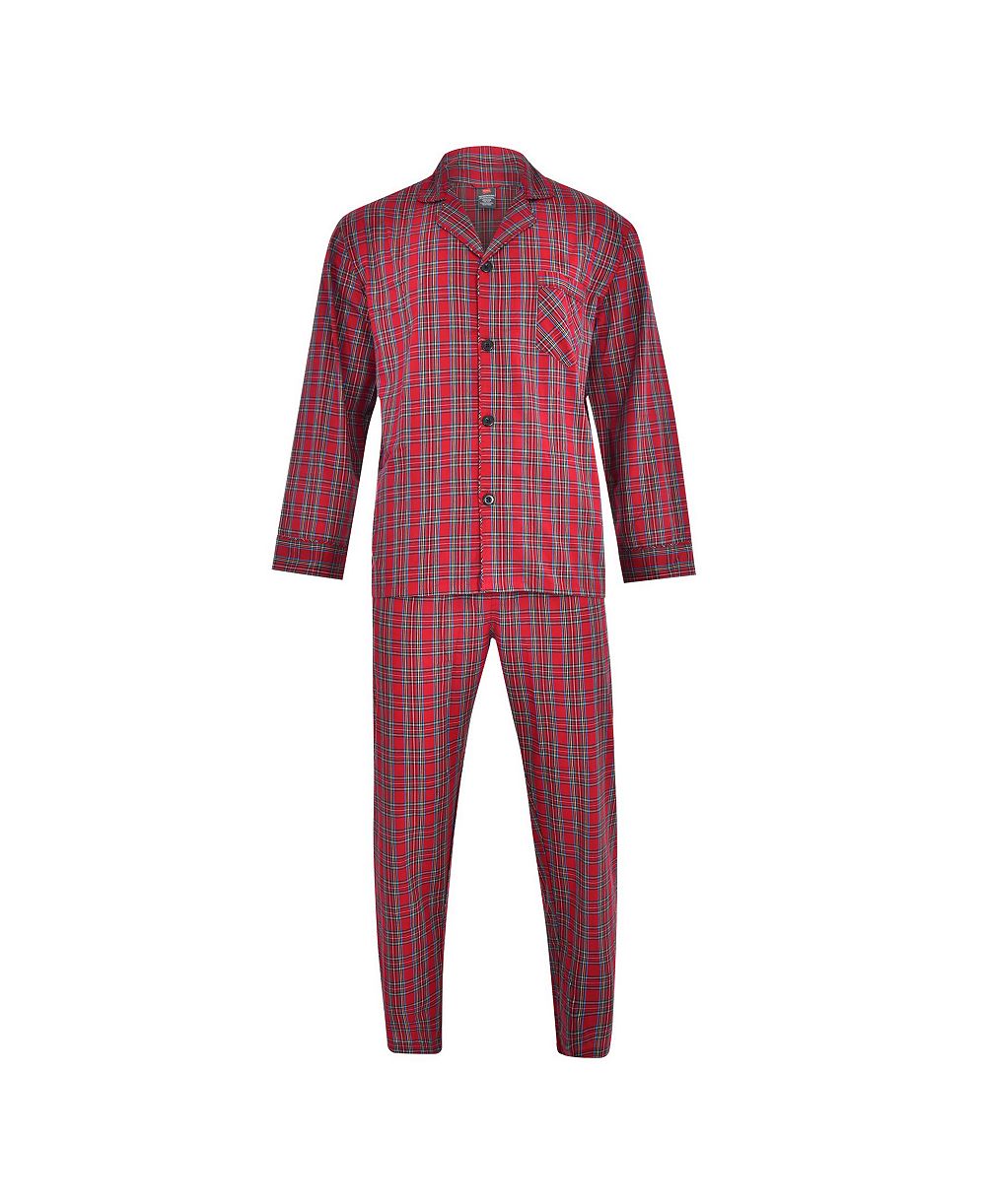 Мужской комплект пижам Hanes Big and Tall Cvc Broadcloth