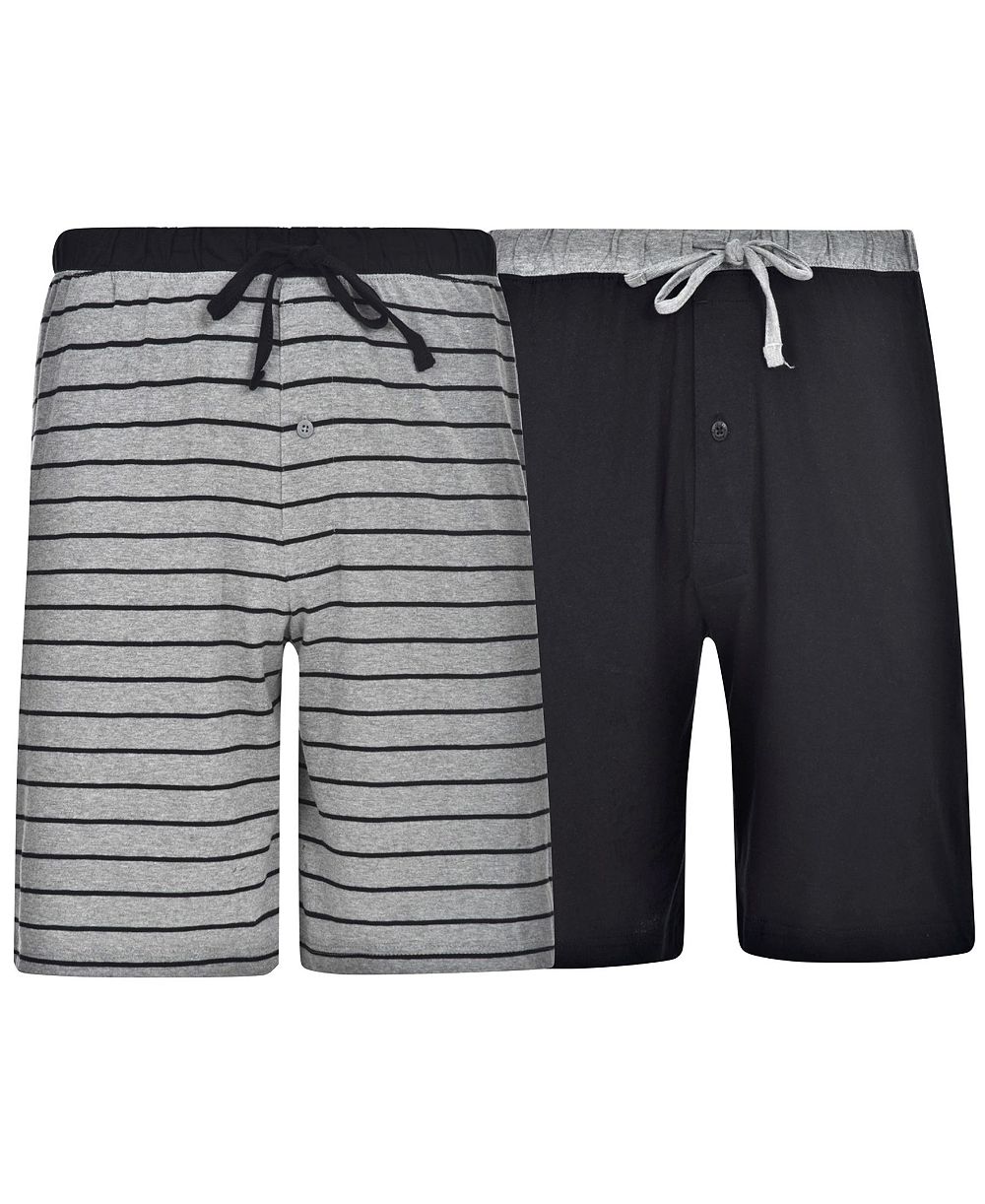 Hanes Men's Big and Tall Knit Jam, 2 Pack