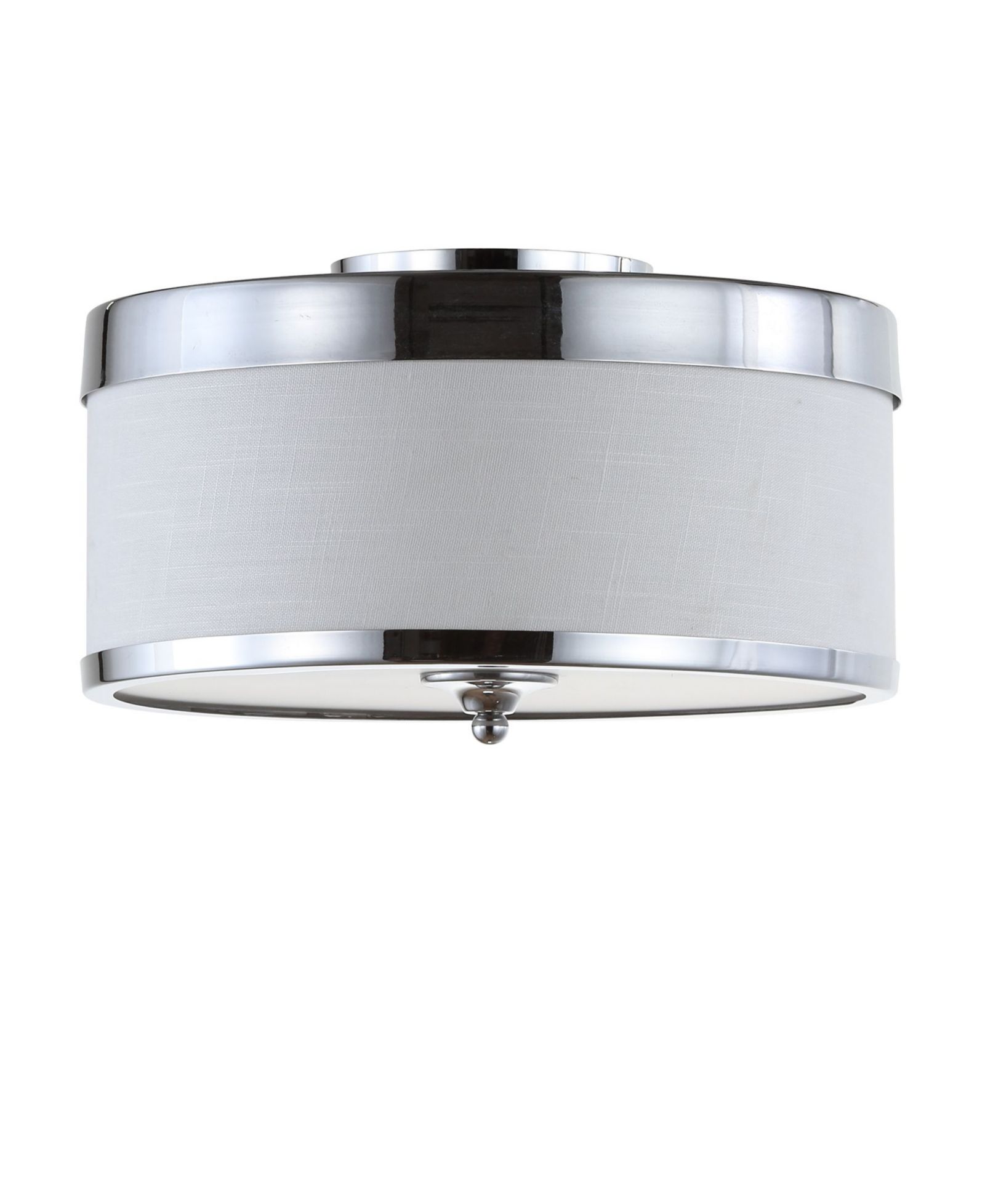 JONATHAN Y David 15" Metal LED Flush Mount