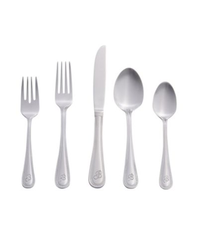 Набор столовых приборов Riverridge Beaded 46 Piece Monogrammed