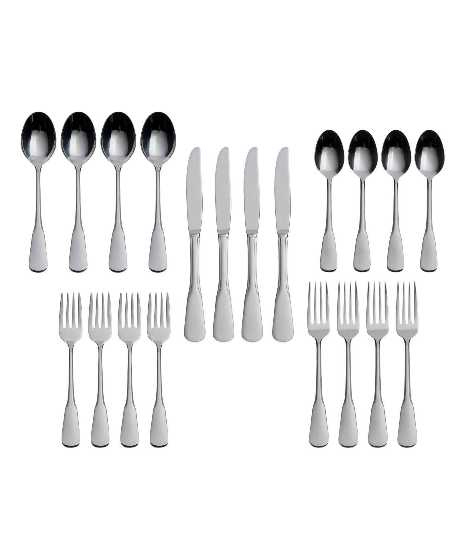 Oneida Colonial Boston 20-PC Flatware Set, Service for 4