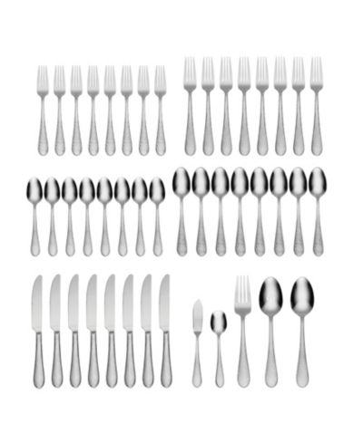 Oneida Tibet 45-PC Flatware Set, Service for 8