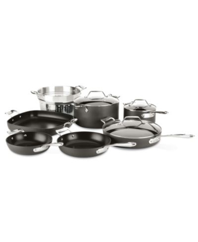 Набор посуды All-Clad Essentials с антипригарным покрытием, 10 предметов