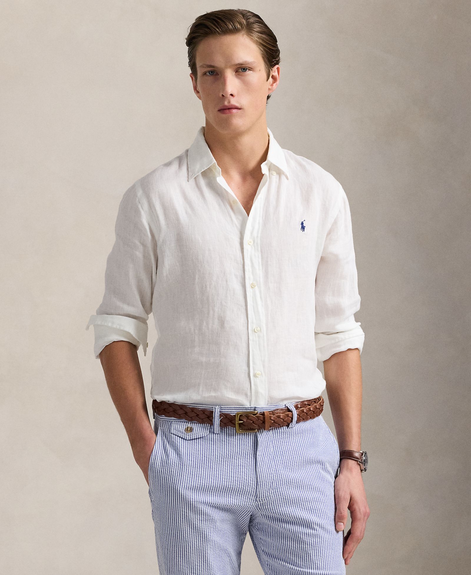Polo Ralph Lauren Men's Classic-Fit Linen Shirt