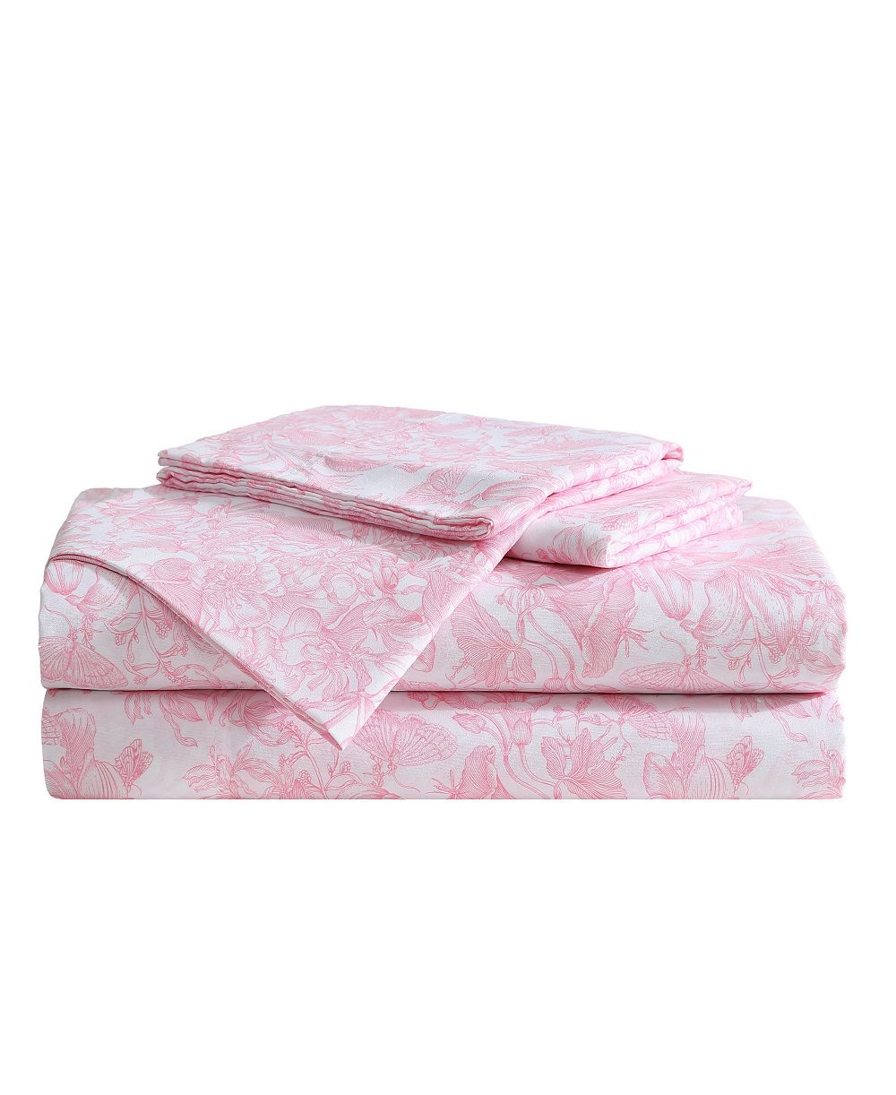 Комплект постельного белья Betsey Johnson Silky Microfiber Printed, King