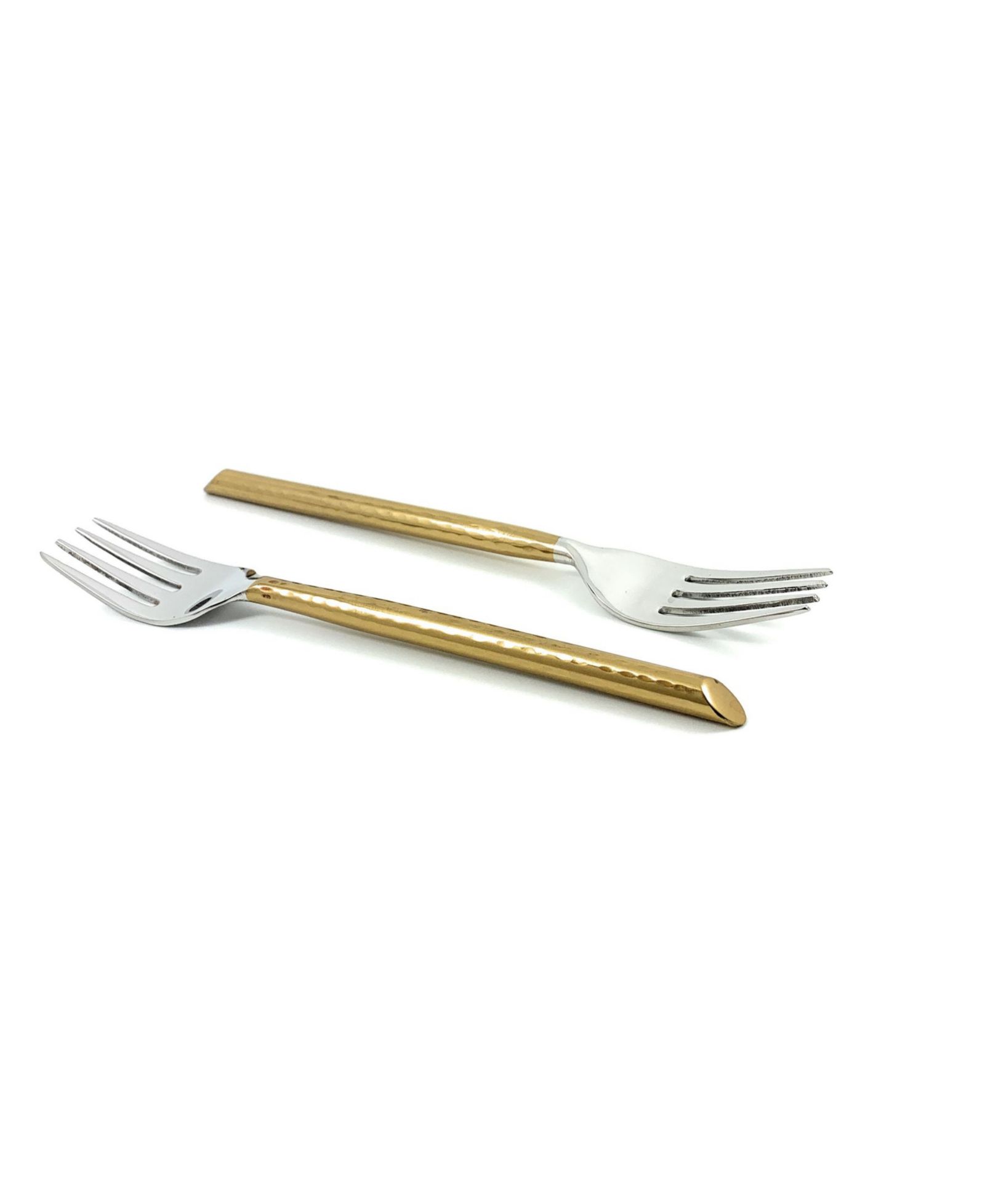 Набор вилок Vibhsa Dinner Golden Cut Hammered - 6 шт