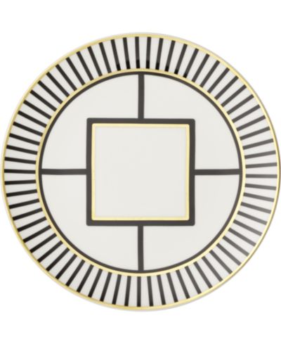 Villeroy & Boch Metro Chic Salad Plate Stripe Rim