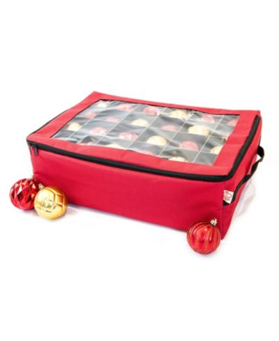 Рождественская коробка для хранения Santa's Bag с прозрачной крышкой