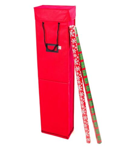 Вертикальный контейнер для хранения упаковочной бумаги Santa's Bag