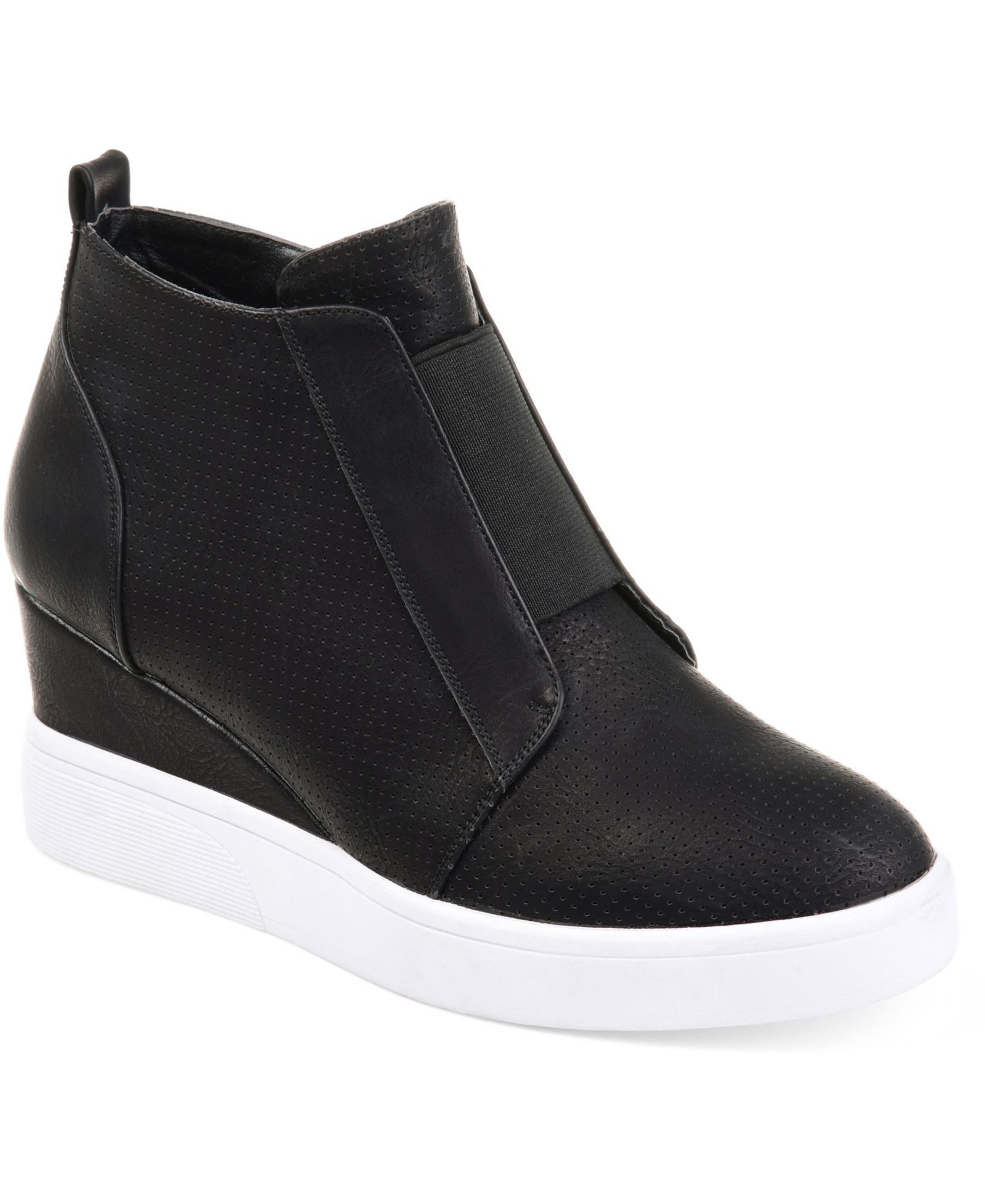 Женские кроссовки Journee Collection Clara Inside Zip Wedge