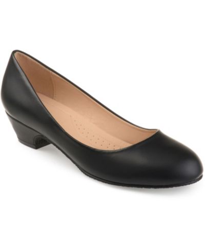 Женские туфли на каблуке Journee Collection Women's Saar Round Toe Kitten Heel Pumps
