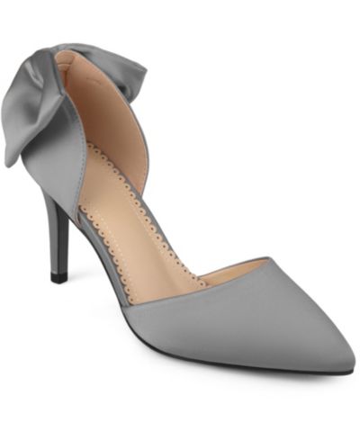Journee Collection Women's Tanzi Bow Stiletto Pumps