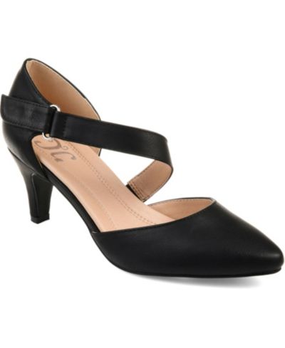 Journee Collection Женские туфли-лодочки Tillis Asymmetrical
