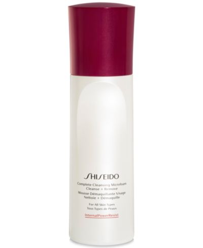 Shiseido Очищающая микропена Complete Cleansing, 6 oz.