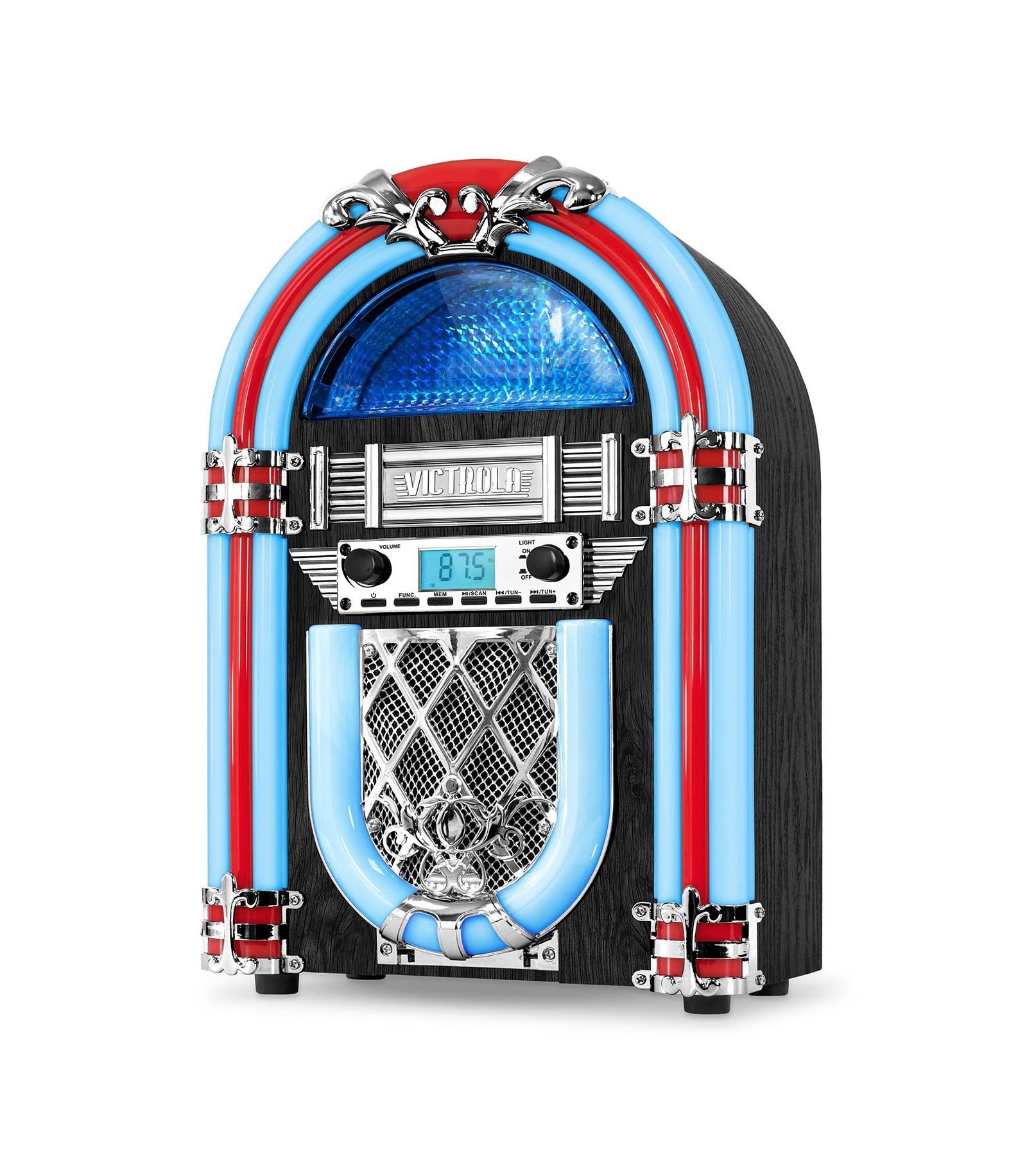 Victrola Nostalgic Wood Countertop Bluetooth Jukebox
