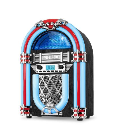 Victrola Nostalgic Wood Countertop Bluetooth Jukebox